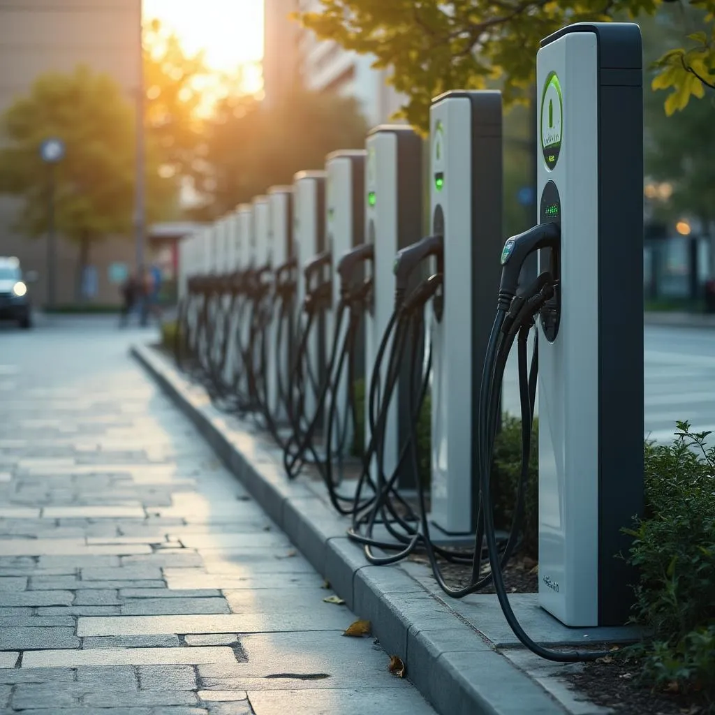 Elektrikli araç şarj istasyonu