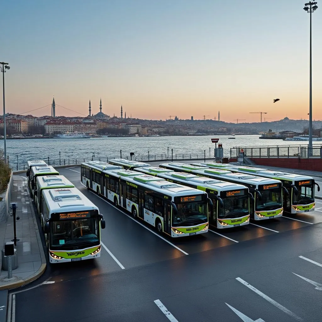 İstanbul elektrikli otobüs filosu