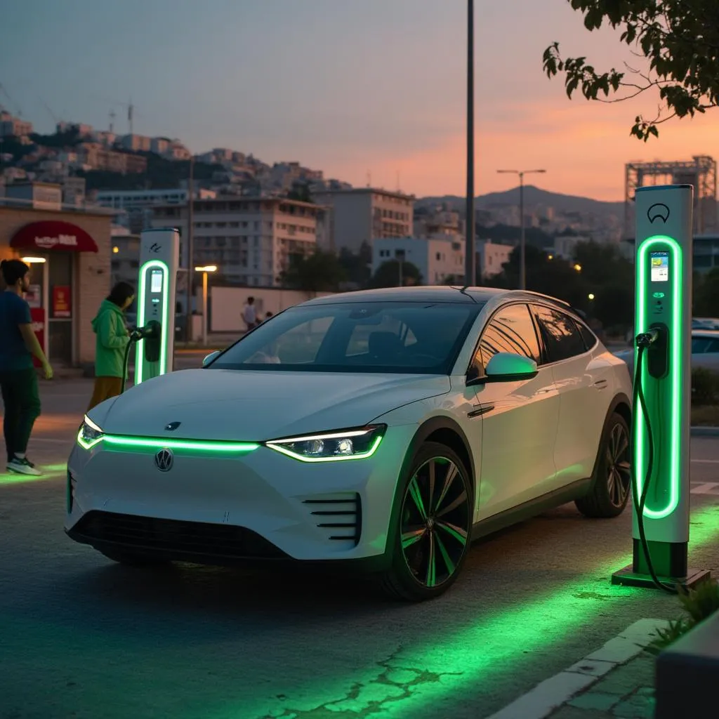 Elektrikli araç paylaşım ağı